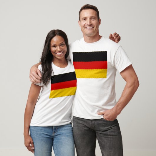Nationale vlag Duitsland T-shirt (Unisex)