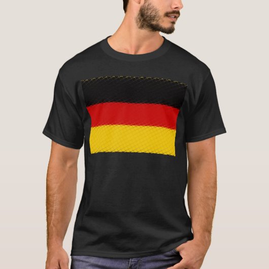 Nationale vlag Duitsland T-shirt (Voorkant)