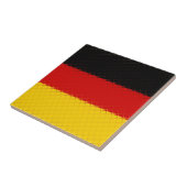Nationale vlag Duitsland Tegeltje (Zijkant)
