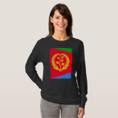 Nationale vlag Eritrea T-shirt (Voorkant volledig)