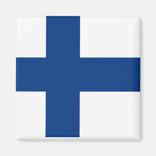 Nationale vlag Finland Magneet