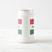 Nationale vlag Hongarije Onafhankelijkheidsdag Bierpul (Center)