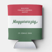 Nationale vlag Hongarije Onafhankelijkheidsdag Blikjeskoeler (Achterkant)