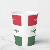 Nationale vlag Hongarije Onafhankelijkheidsdag Papieren Bekers (Links)