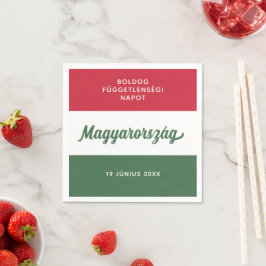 Nationale vlag Hongarije Onafhankelijkheidsdag Servet