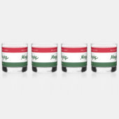 Nationale vlag Hongarije Onafhankelijkheidsdag Whisky Glas (Links)