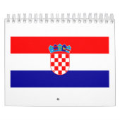 Nationale vlag Kroatië Kalender (Hoes)