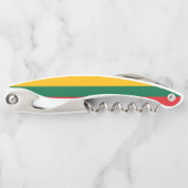 Nationale vlag Litouwen Kurkentrekker (Voorkant)