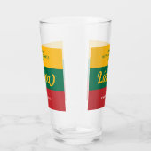 Nationale vlag Litouwen Onafhankelijkheidsdag Glas (Rechts)