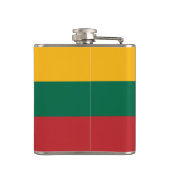 Nationale vlag Litouwen Onafhankelijkheidsdag Heupfles (Achterkant)