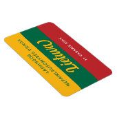 Nationale vlag Litouwen Onafhankelijkheidsdag Magneet (Rechterzijde)