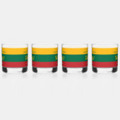 Nationale vlag Litouwen Onafhankelijkheidsdag Whisky Glas (Rechts)