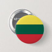 Nationale vlag Litouwen Ronde Button 5,7 Cm (Voorkant /achterkant)