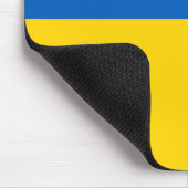 Nationale vlag Oekraïne Muismat (Hoek)