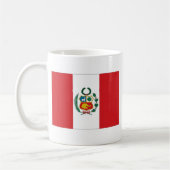 Nationale vlag Peru Koffiemok (Links)