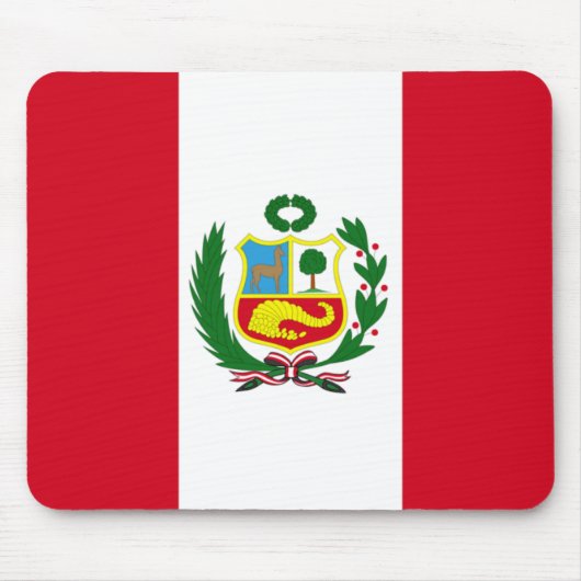 Nationale vlag Peru Muismat (Voorkant)