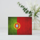 Nationale vlag Portugal Briefkaart (Staand voorkant)
