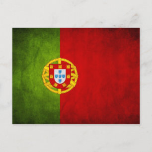 Nationale vlag Portugal Briefkaart