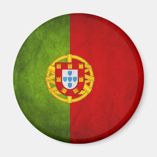 Nationale vlag Portugal Magneet (Voorkant)