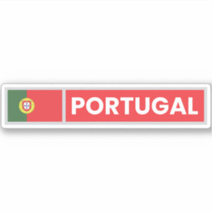 Nationale vlag Portugal Sticker