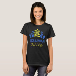 Nationale vlag T-Shirt van de Oekraïense prinses T