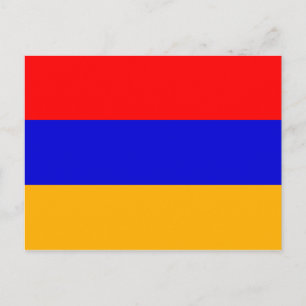 Nationale vlag van Armenië Briefkaart