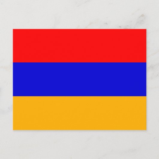 Nationale vlag van Armenië Briefkaart (Voorkant)