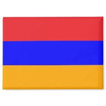 Nationale Vlag van Armenië Rectangle magneet