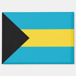 Nationale vlag van Bahama's Rectangle magneet