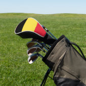 Nationale vlag van België Golfheadcover (Insitu)