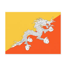 Nationale vlag van Bhutan