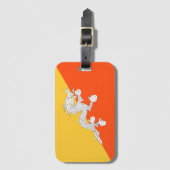 Nationale vlag van Bhutan OtterBox Bagagelabel (Voorkant (verticaal))