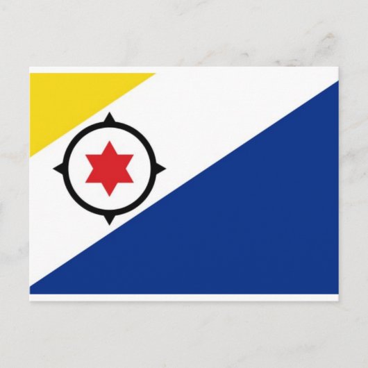 Nationale vlag van Bonaire Briefkaart (Voorkant)