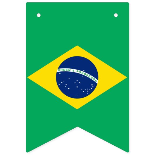 Nationale vlag van Brazilië, Bunting Banner (Eerste vlag)