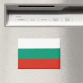 Nationale Vlag van Bulgarije Rectangle magneet (Insitu (Vaatwasser))