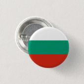Nationale vlag van Bulgarije Ronde Button 3,2 Cm (Voorkant /achterkant)