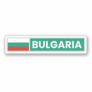 Nationale vlag van Bulgarije Sticker