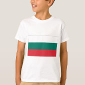 Nationale vlag van Bulgarije T-shirt (Voorkant)
