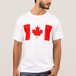 Nationale vlag van Canada - Drapeau du Canada T-shirt