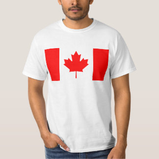 Nationale vlag van Canada - Drapeau du Canada T-shirt