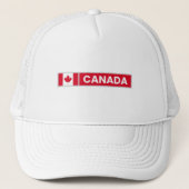 Nationale vlag van Canada Trucker Pet (Voorkant)