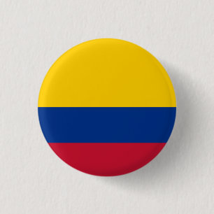 Nationale vlag van Colombia Ronde Button 3,2 Cm