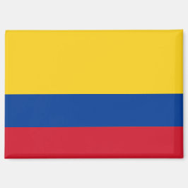 Nationale Vlag van Colombiaanse Rectangle magneet