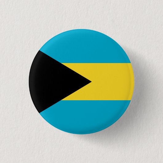 Nationale vlag van de Bahama's Ronde Button 3,2 Cm (Voorkant)