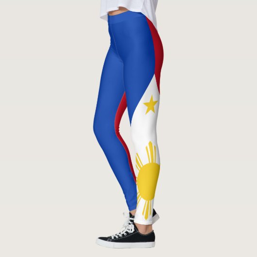 Nationale vlag van de Filipijnen Leggings (Links)