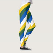 Nationale vlag van de Salomonseilanden gestript Le Leggings (Rechts)