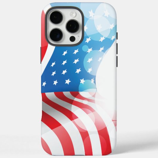 Nationale vlag van de Verenigde Staten Case-Mate iPhone Case (Achterkant)