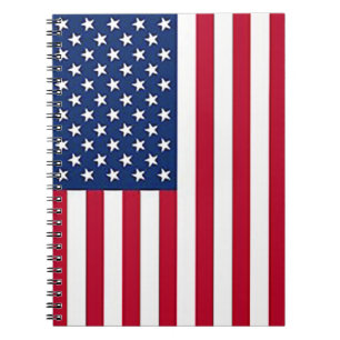 Nationale vlag van de Verenigde Staten Notitieboek