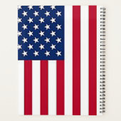 Nationale vlag van de Verenigde Staten Planner (Achterkant)