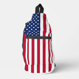 Nationale vlag van de Verenigde Staten Sling Bag